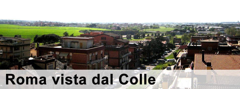 vista dal Colle Prenestino