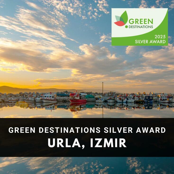 Urla - green destinations award banner